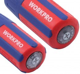 Insulated screwdriver set with non-slip handle WORKPRO3